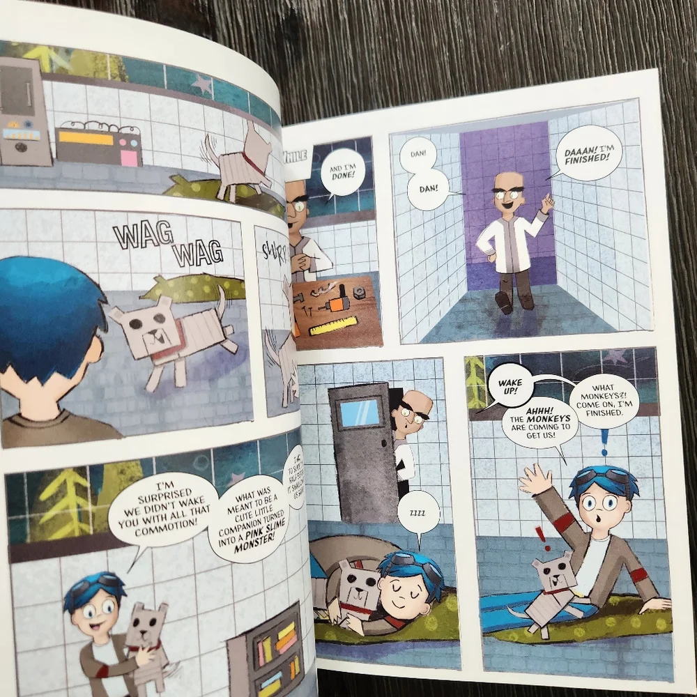 Trayaurus and the Enchanted Crystal Comic Book DanTDM Minecraft comicbook NEW